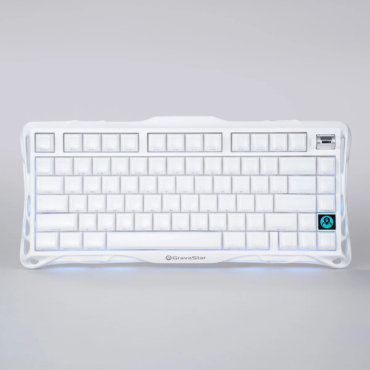 GravaStar Mercury K1 Opaline White vexon tech